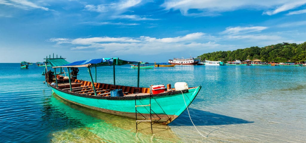 Wohin in Kambodscha und was sehen? Hier: der Strand von Sihanoukville.