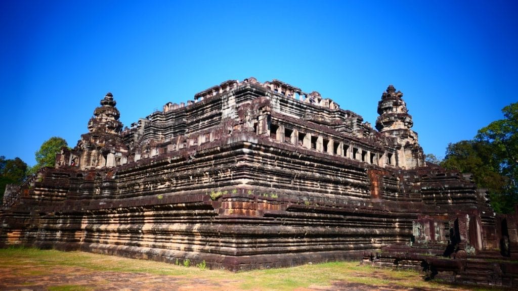 Der Baphuon Tempel, Teil von Angkor Thom und neben Angkor Wat einer der wichtigsten Tempel