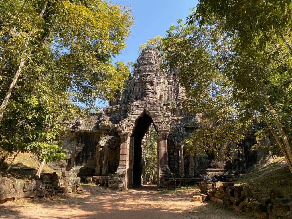 Das Gate of the Dead - das Todestor von Angkor Thom